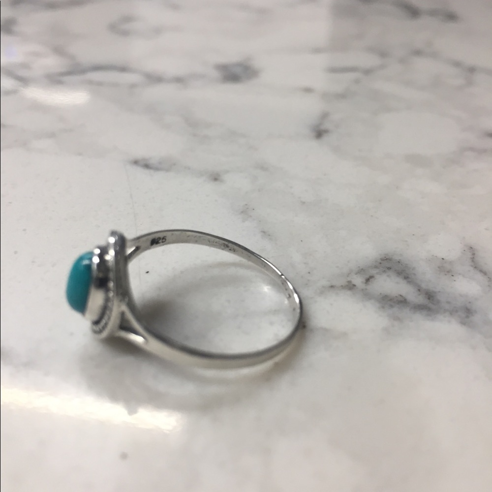 New Sterling Silver Turquoise Ring - Picture 7 of 12